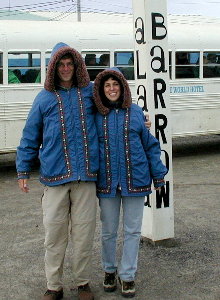 Julia & Volker als Eskimo