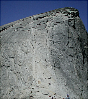 Half Dome Seilaufstieg